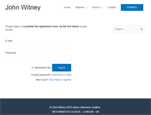 Tablet Screenshot of jwitney.net